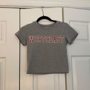 WestCoast Cropped Tee